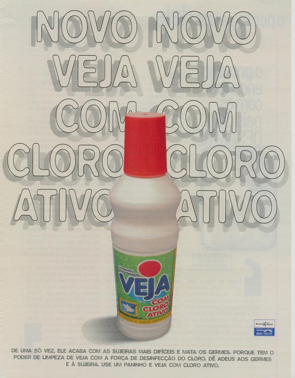 Veja com cloro ativo