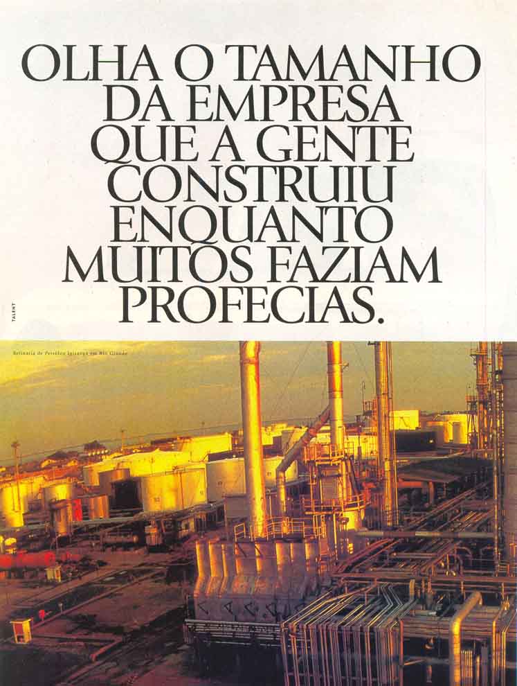 Olha o Tamanho da empresa que a gente construiu enquanto muitos faziam profecias.