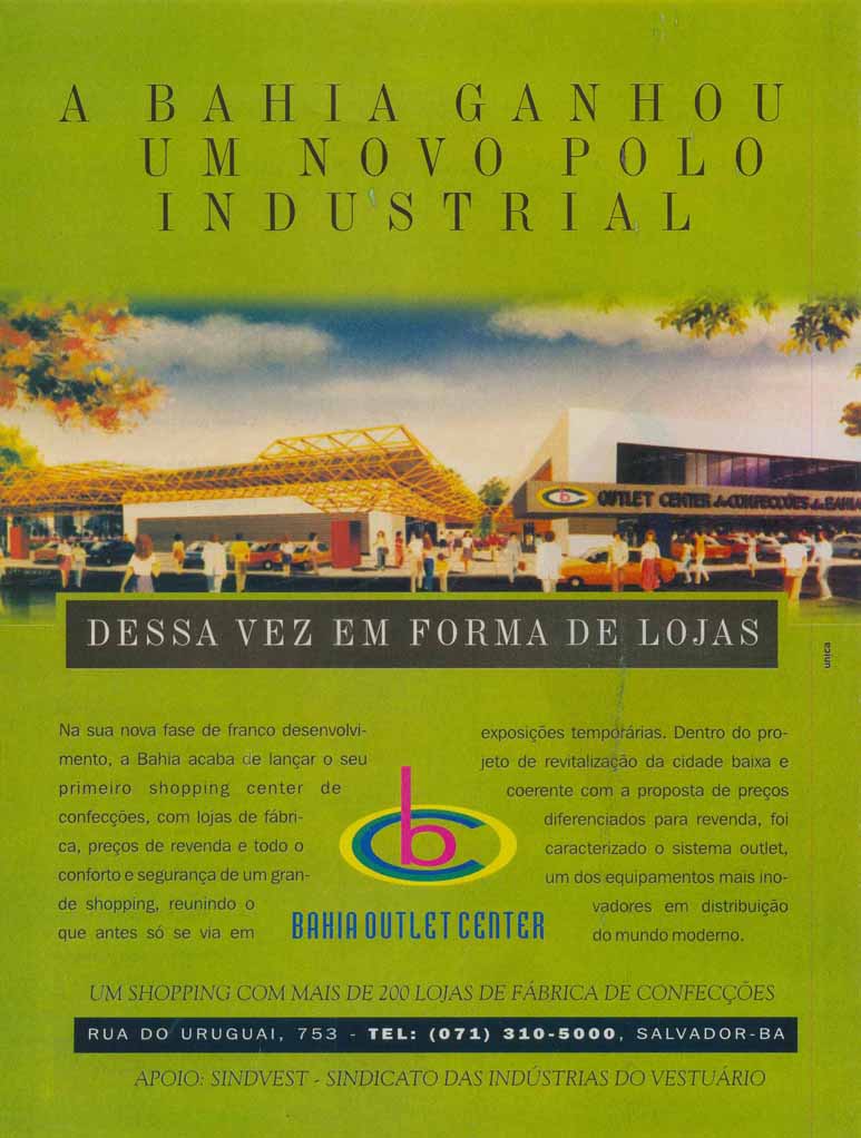 A bahia ganhou um novo polo industrial.