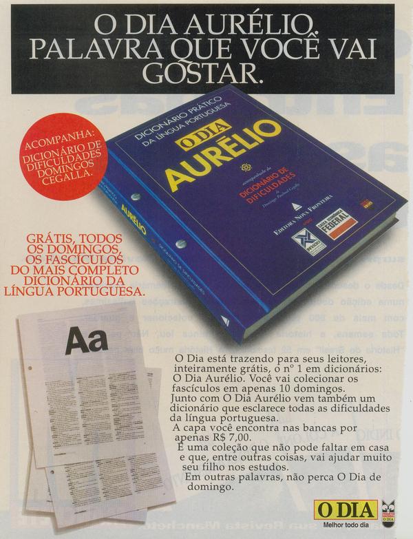 O dia Aurélio