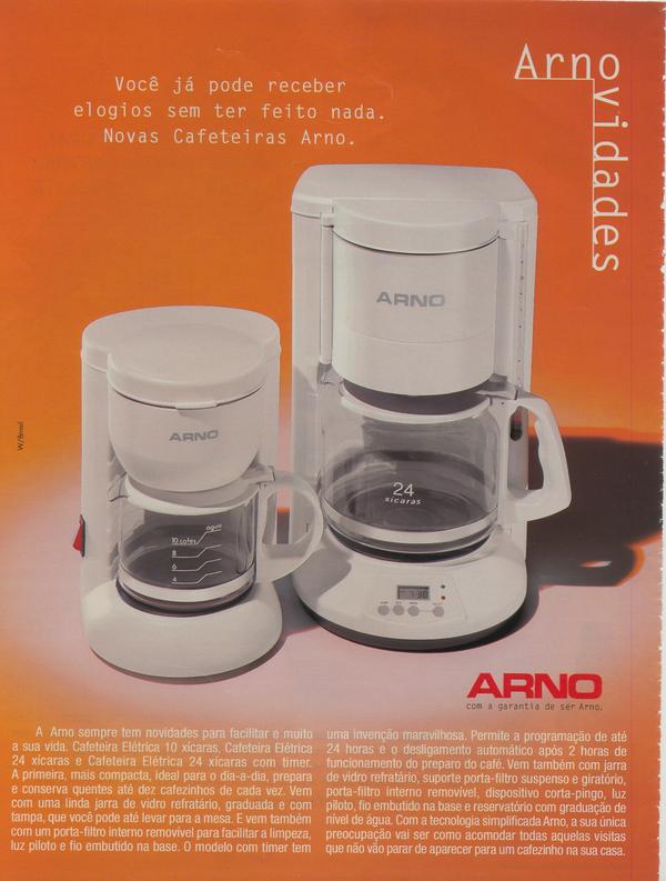 Cafeteiras arno