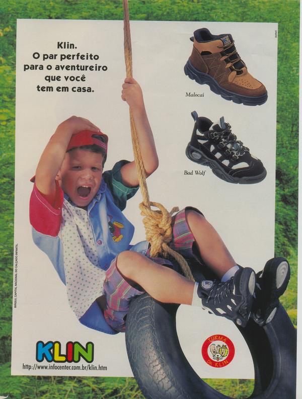 Klin. O par perfeito para o aventureiro que você tem em casa.
