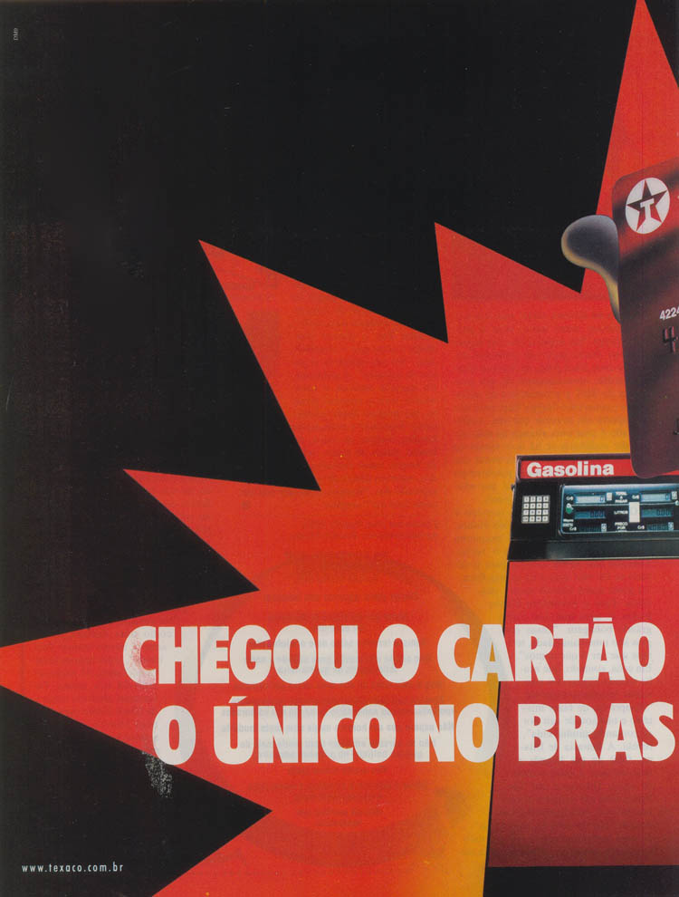 Cartão de crédito texaco