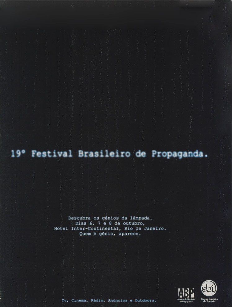 19º festival brasileiro de propaganda