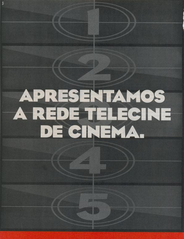 Rede telecine de cinema.