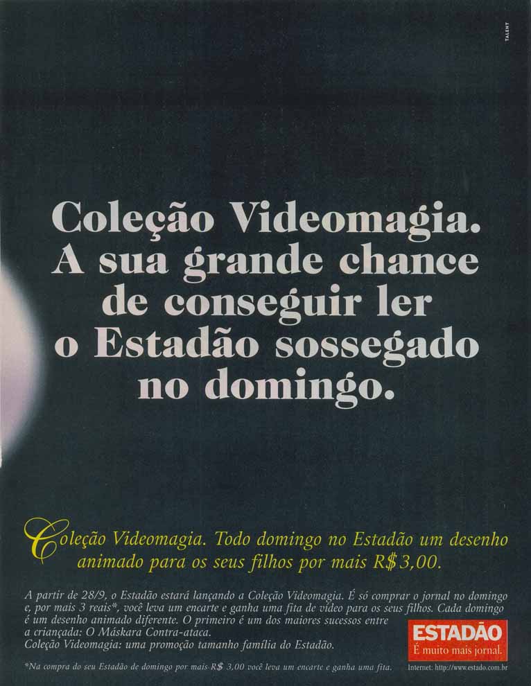 Coleção Videomagia.