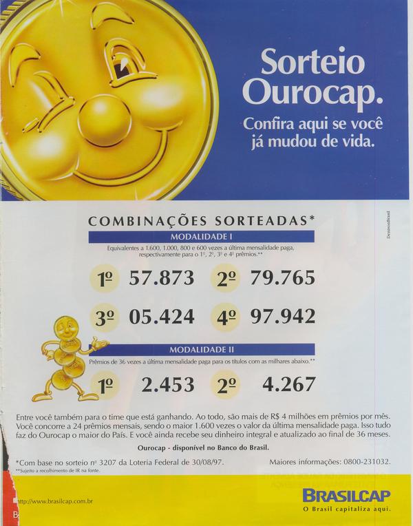 Sorteio Ourocap