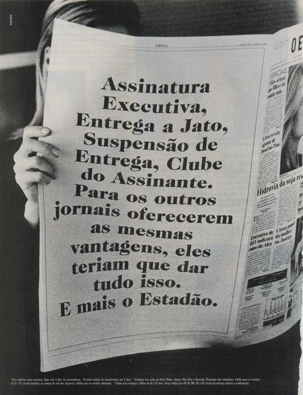 Assine 6 meses de Estadão por 6x R$21.