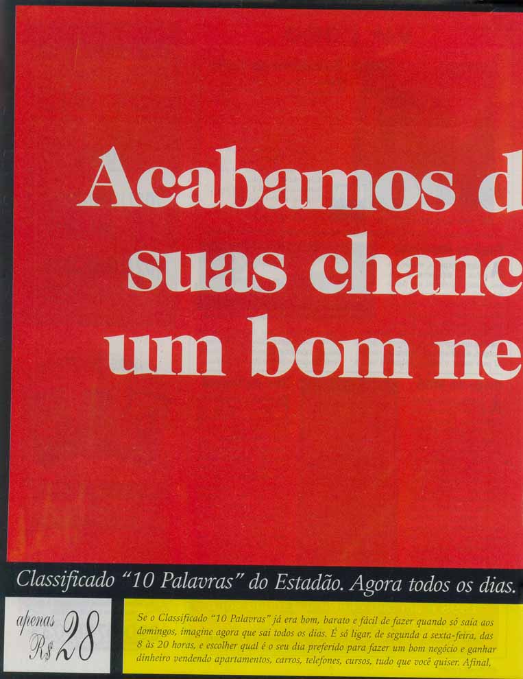 Classificado do estadão