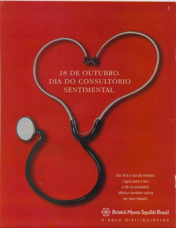 18 de outubro. Dia do consultório sentimental.