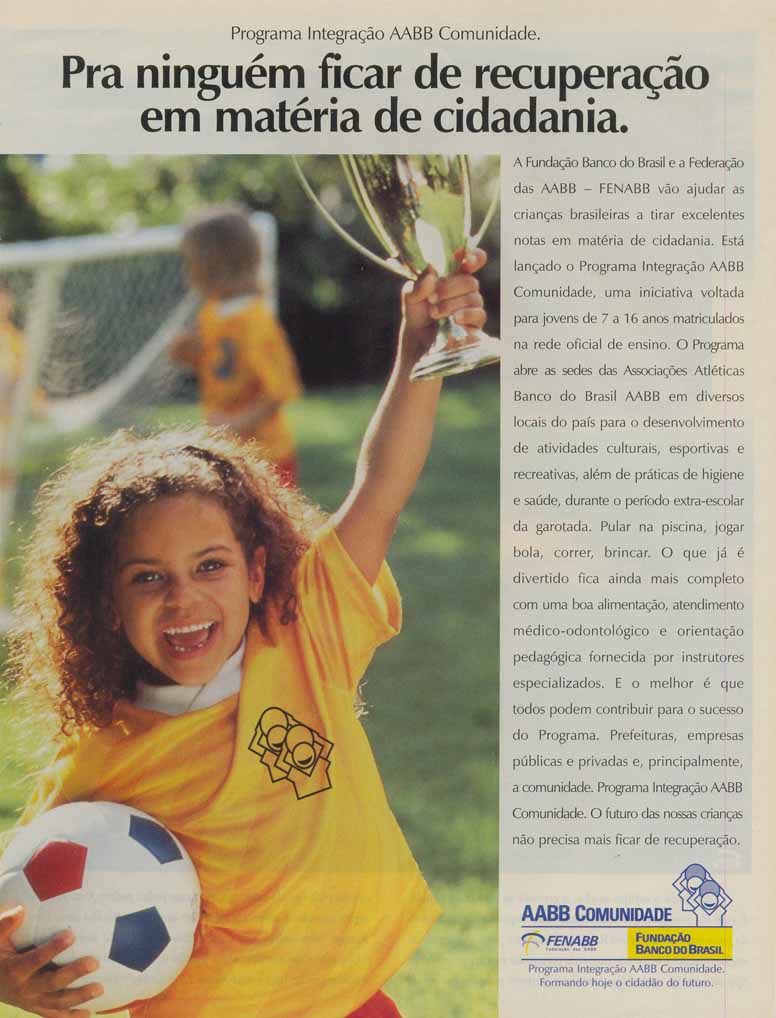 Pra ninguém ficar de recuperação em matéria de cidadania.