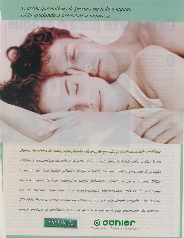 Cama, mesa, banho e decoração