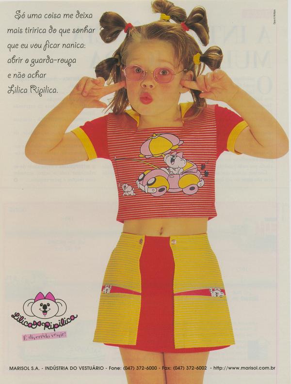 Só uma coisa me deixa mais tiririca doq eu sonhar que eu vou ficar nanica: abrir o guarda-roupa e não achar Lilica Repilica.