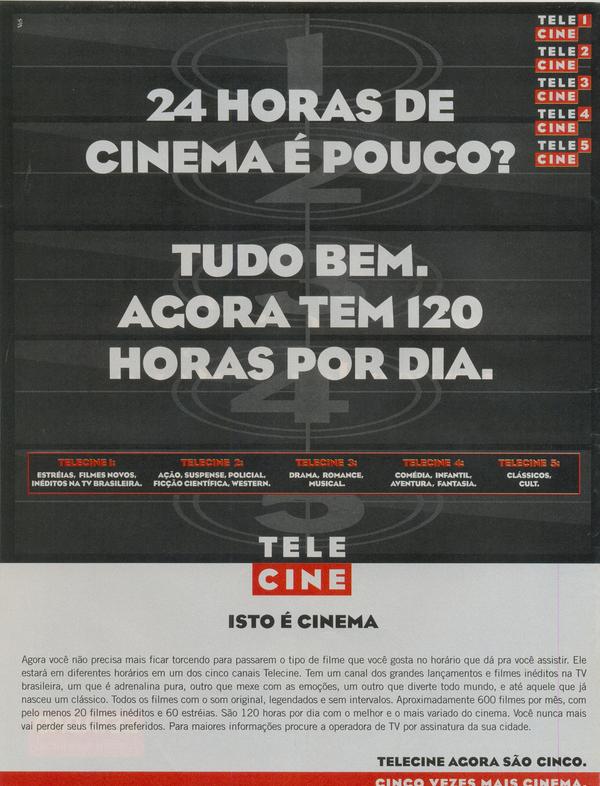 Tele cine isto é cinema