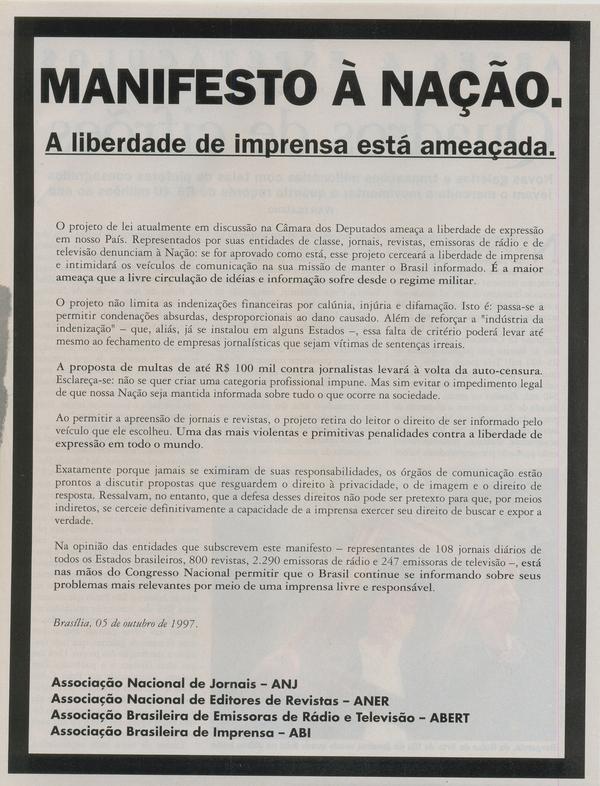 Liberdade de imprensa