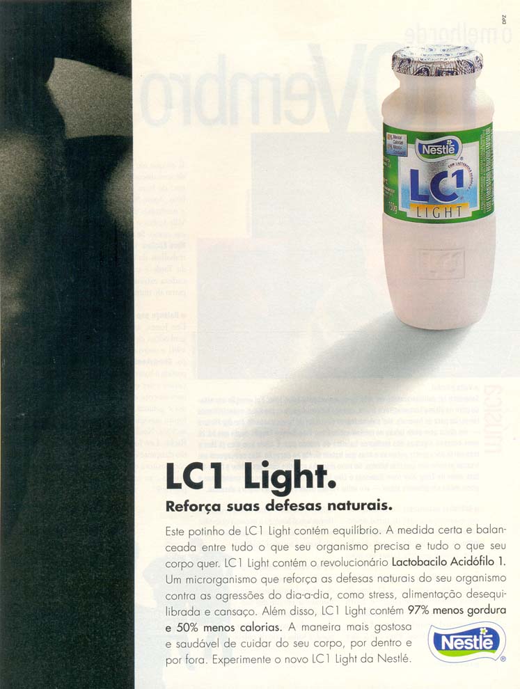 LC1 Light. Reforça suas defesas naturais.