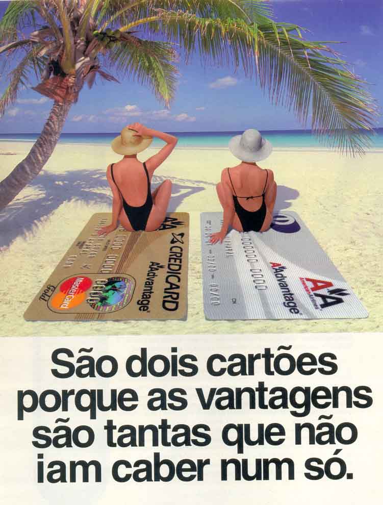 O programa que reúne as vantagens do credicard a Advantafe mastercard gold com os benefícios exclusivos do diners club Aadvantage.