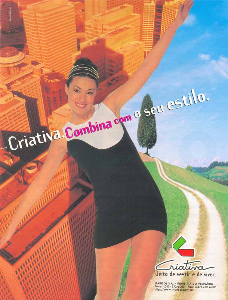 Criativa. Combina com o seu estilo.
