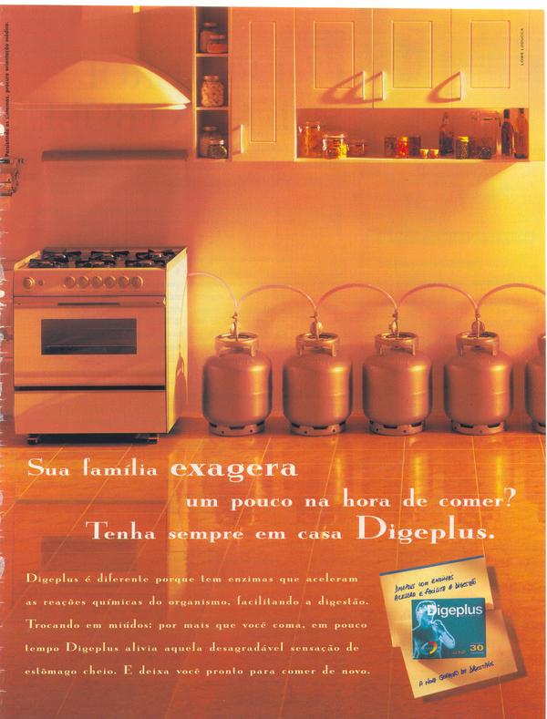 Sua família exagera um pouco na hora de comer? Tenha sempre em casa Digeplus.