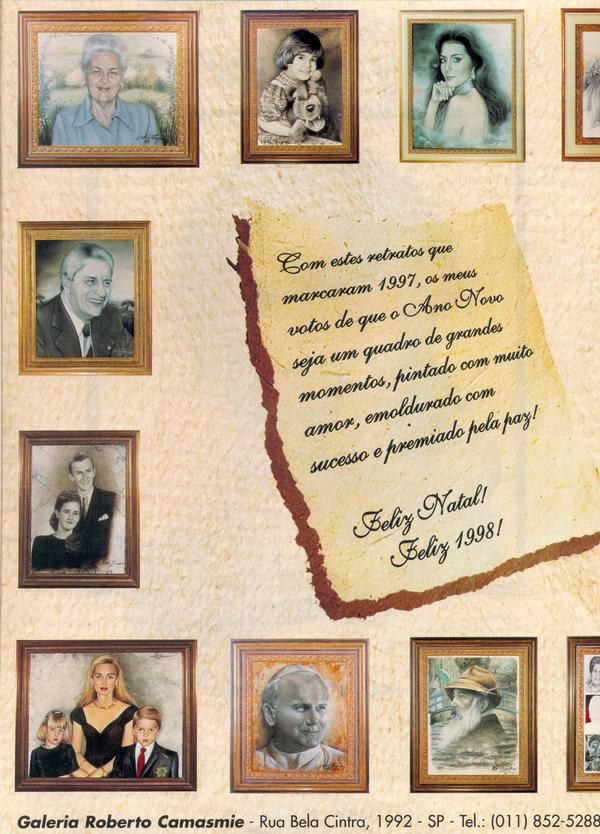 Feliz natal! Feliz 1998!