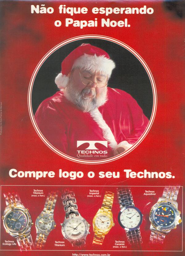 Não fique esperando papai noel. Compre logo o seu tchnos.