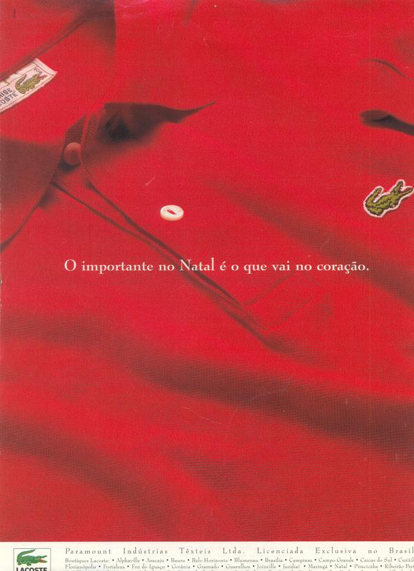 O importante no natral é o que vai no coração.