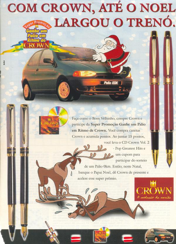 Promoção ganhe um palio em ritmo de crown