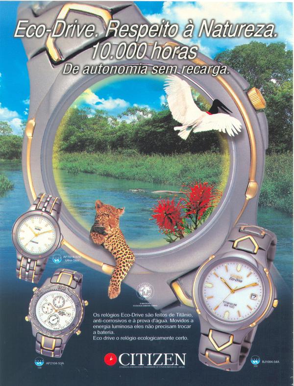 Eco-drive. Respeito à natureza.