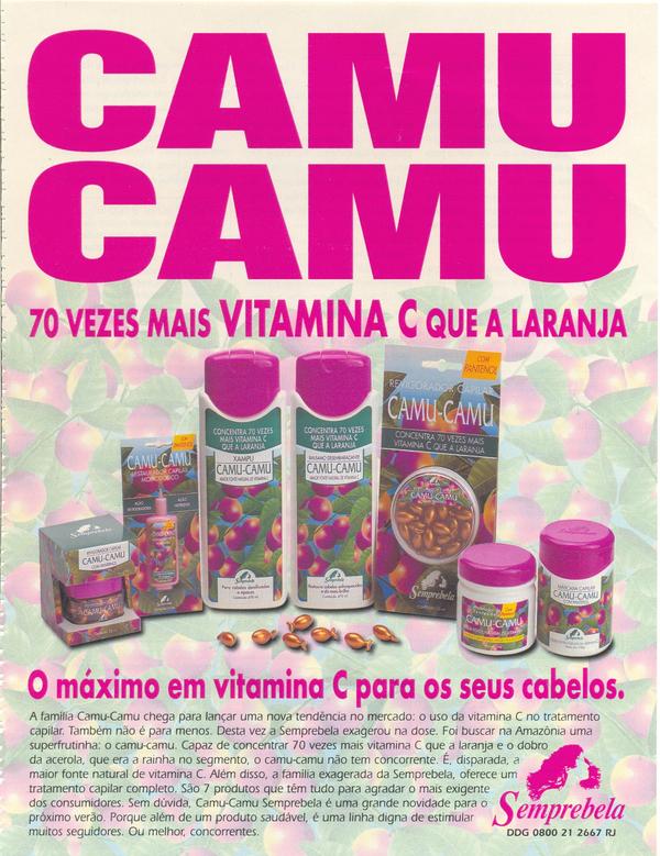 70 vezes mais vitamina c que a laranja. O máximo em vitamina C para os seus cabelos.