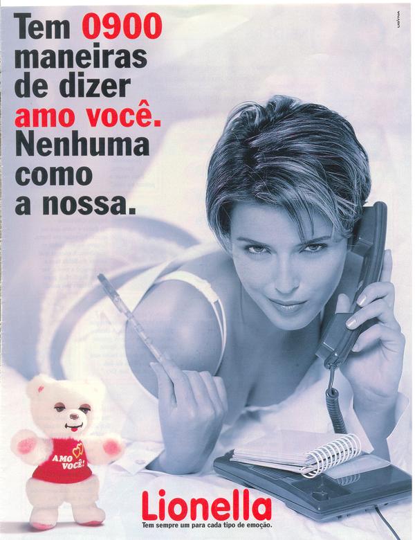 Tem 0900 maneiras de dizer amo você. Nenhuma como a nossa.