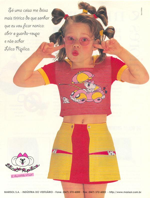 Só uma coisa me deixa mais tiririca do que sonhar que eu vou ficar nanica: abrir o guarda-roupa e não achar lilica ripilica.