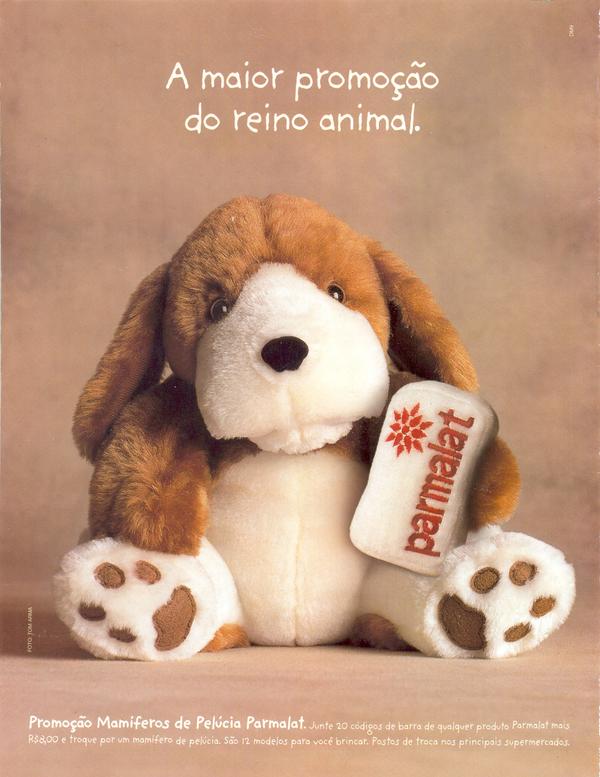 Promoção Mamíferos de Pelúcia