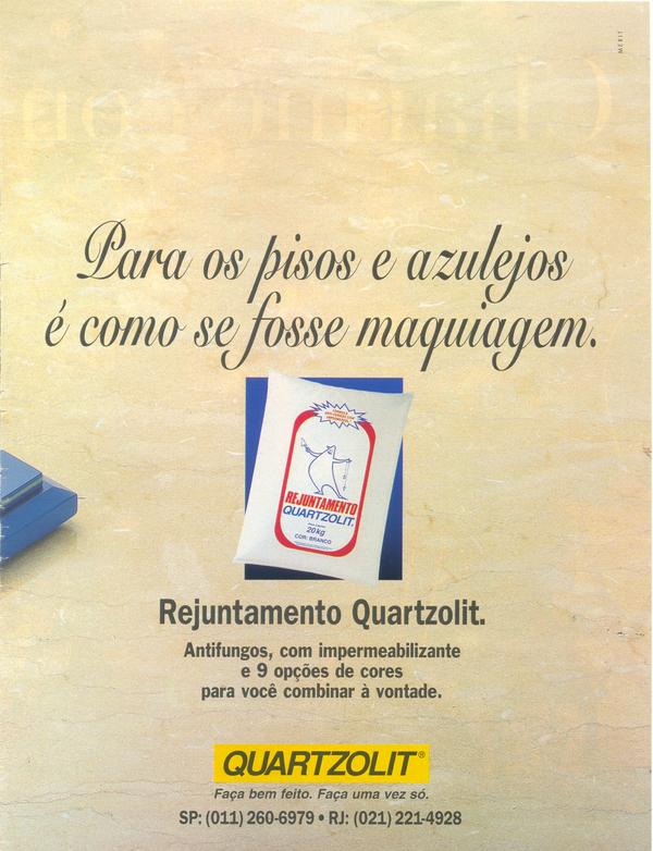 Rejuntamento Quartzolit