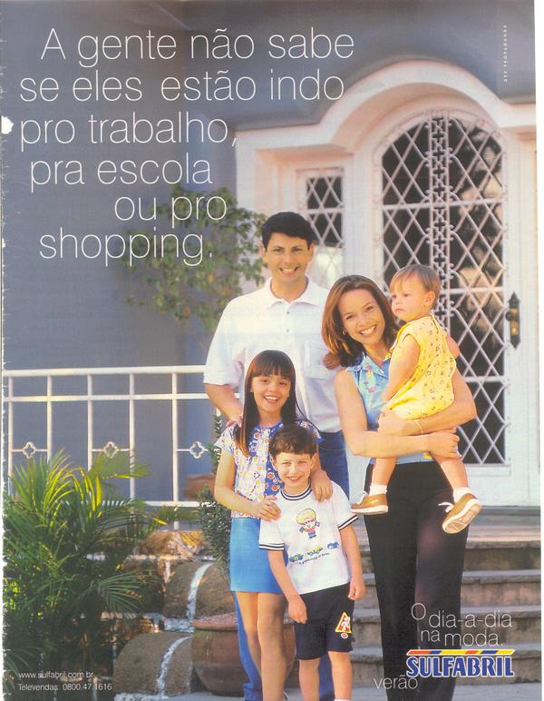A gente não sabe se eles estão indo pro trabalho pra escola ou pro shopping.