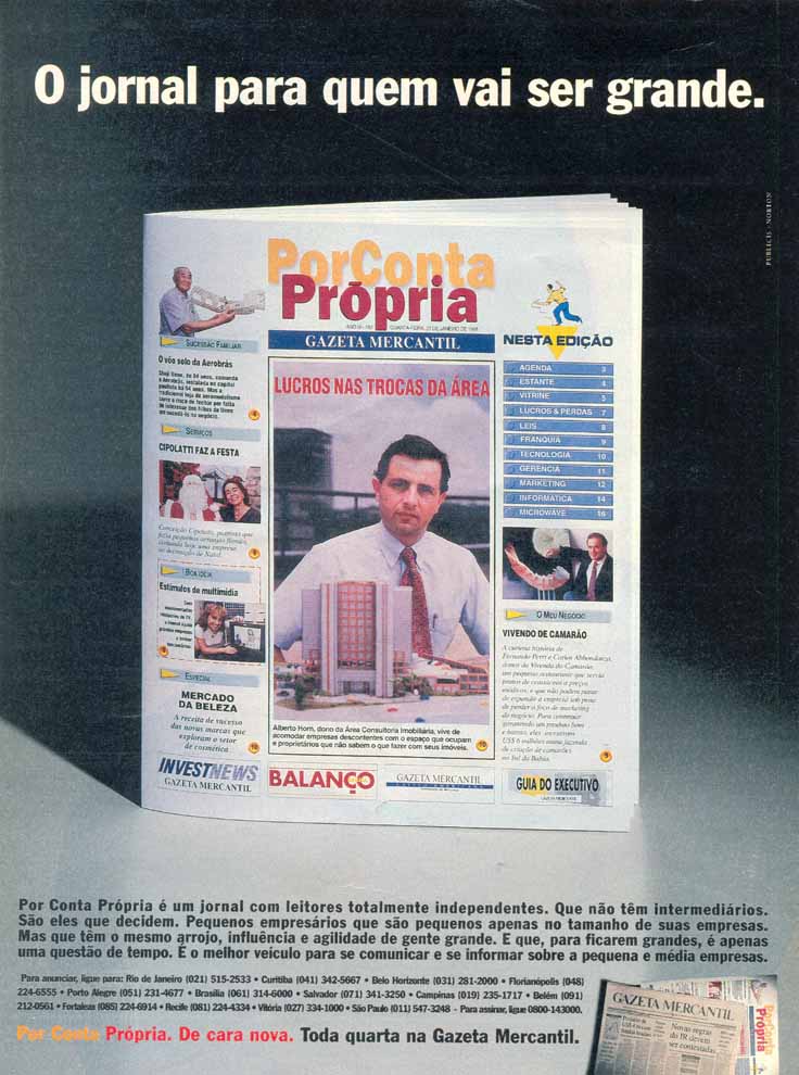 Por conta própria