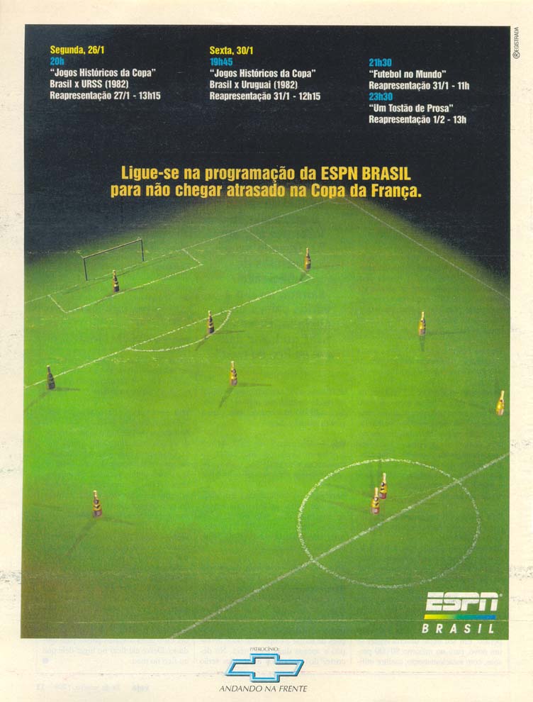 Programação da copa