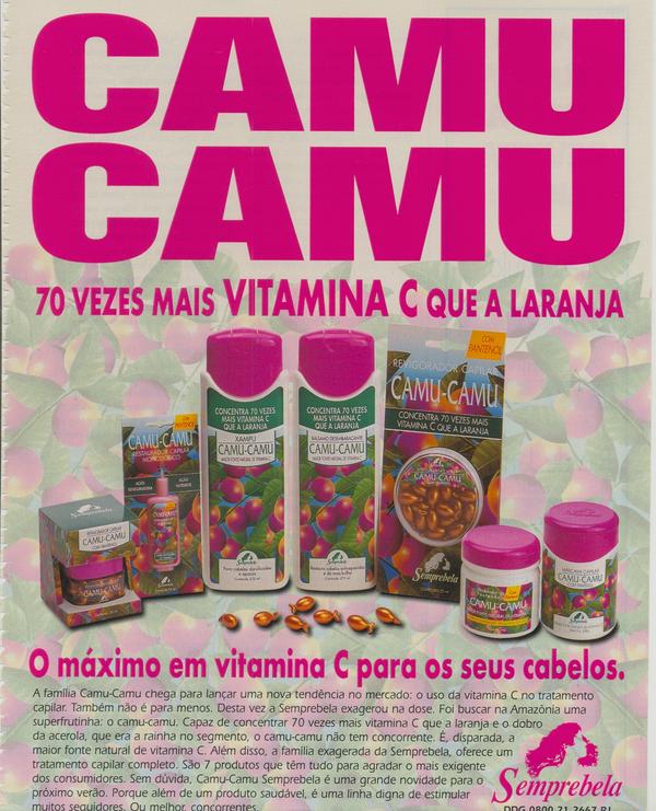 70 vezes mais vitamina c que a laranja. O máximo em vitamina C para os seus cabelos.