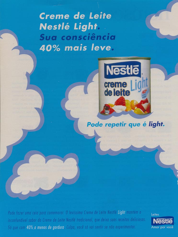 Creme de leite light