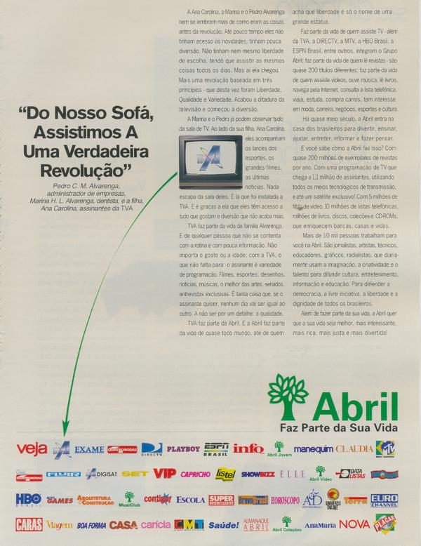 Do nosso sofá assistimos a uma verdadeira revolução
