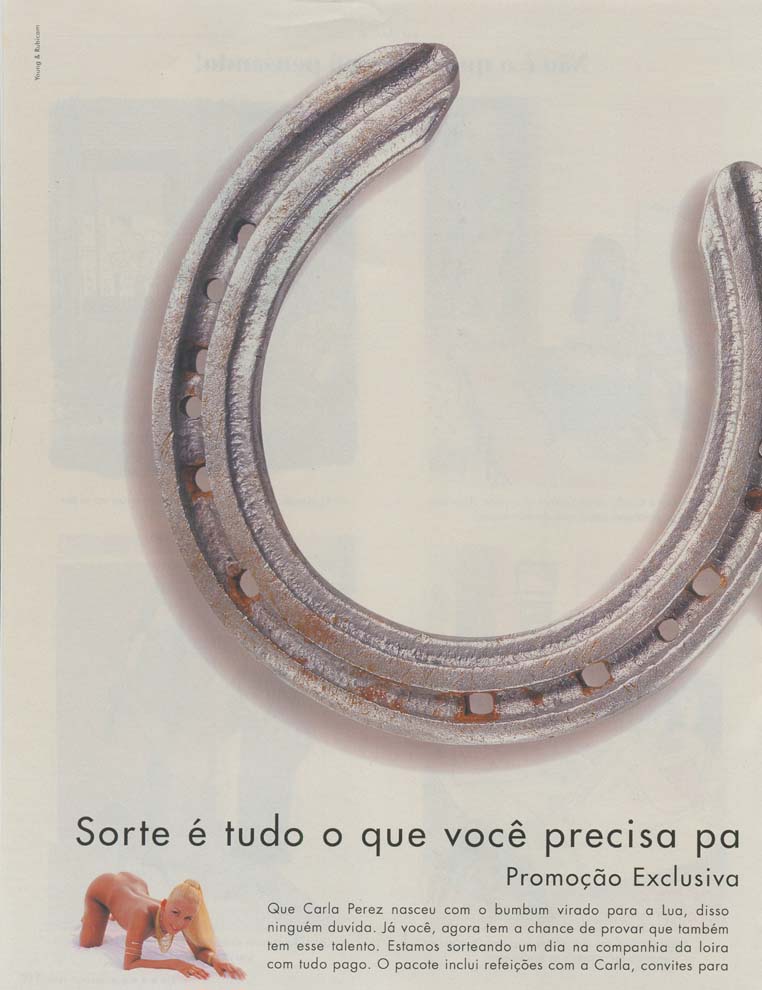 Promoção um dia com Carla Perez