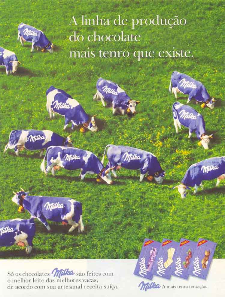 A linha de produção do chocolate mais tenro que existe.