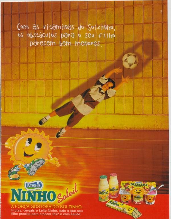 Com as vitaminas do solzinho os obstáculos para o seu filho parecem bem menores.