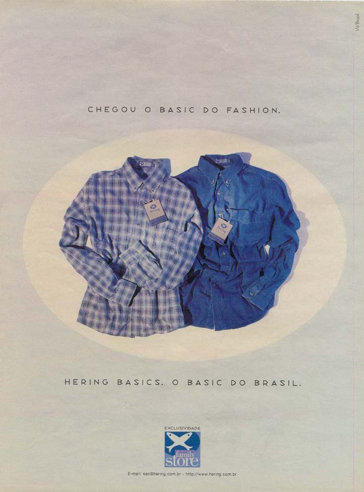 Hering Basics. O Basic do Brasil.