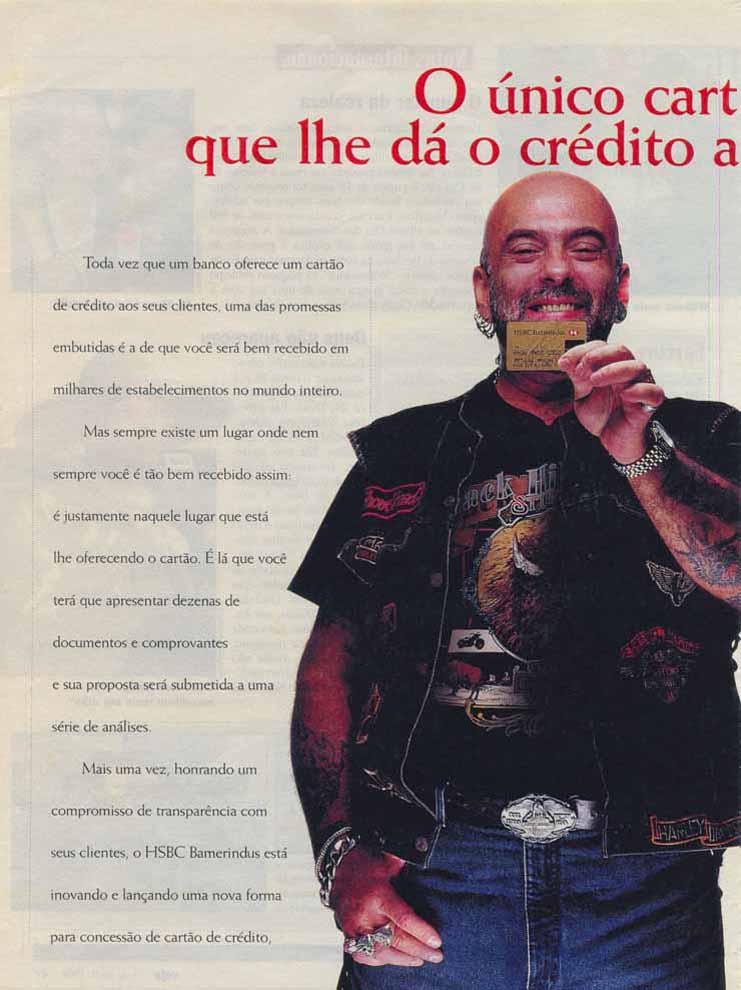Cartão de crédito HSBC Bamerindus