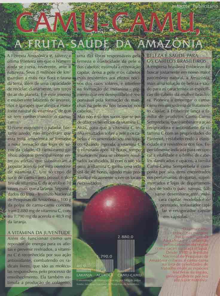 A fruta-saúde da Amazônia