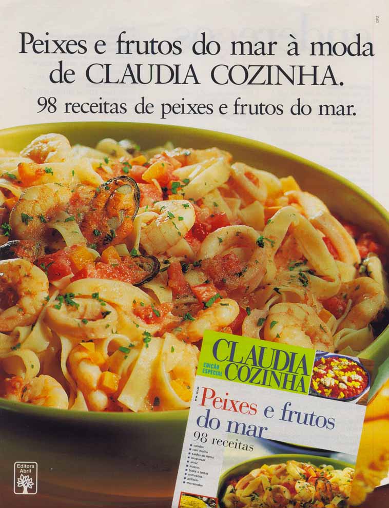 Claudia cozinha Peixes e frutos do mar
