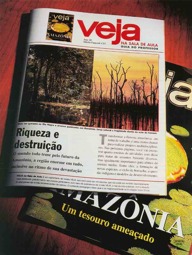 Veja na sala de aula