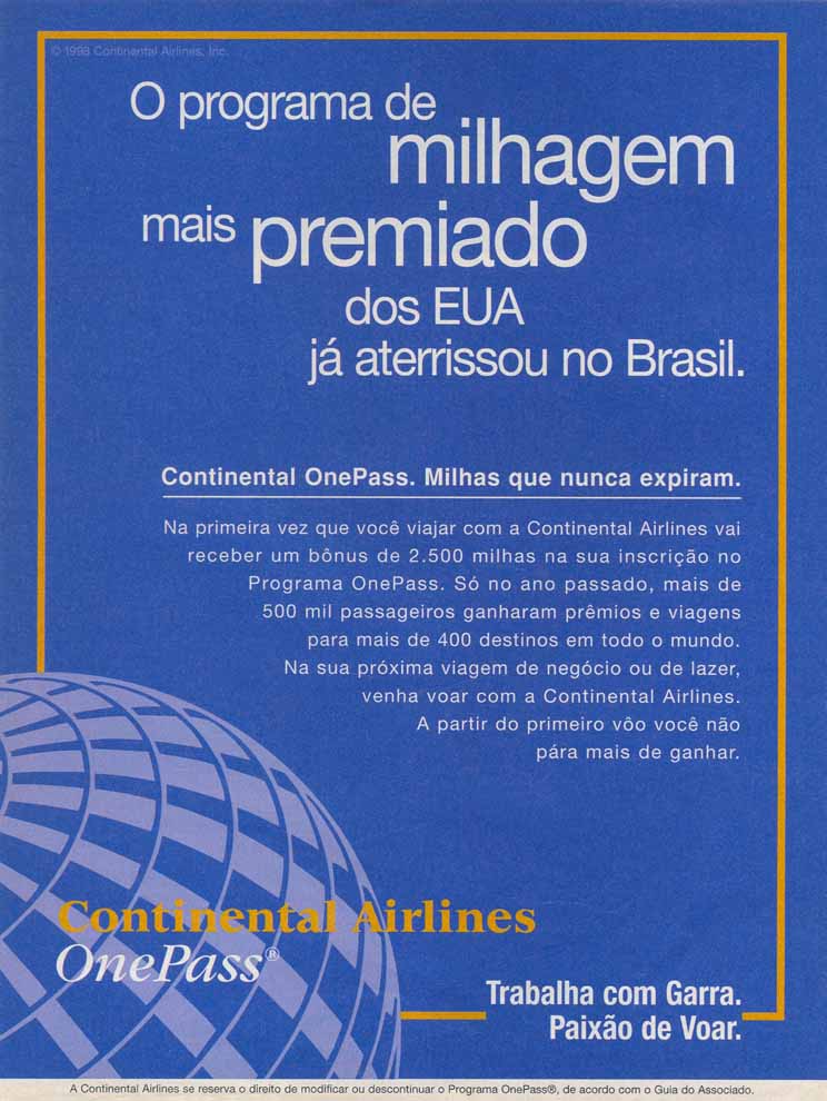 Programa Milhagem