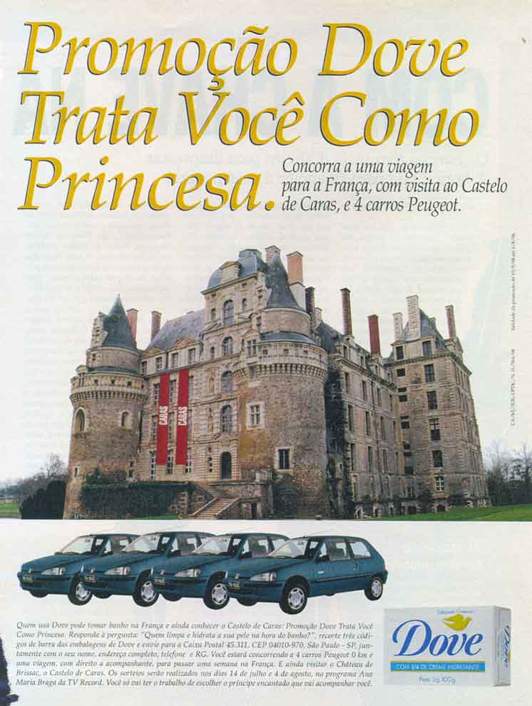 Promoção Dove Princesa
