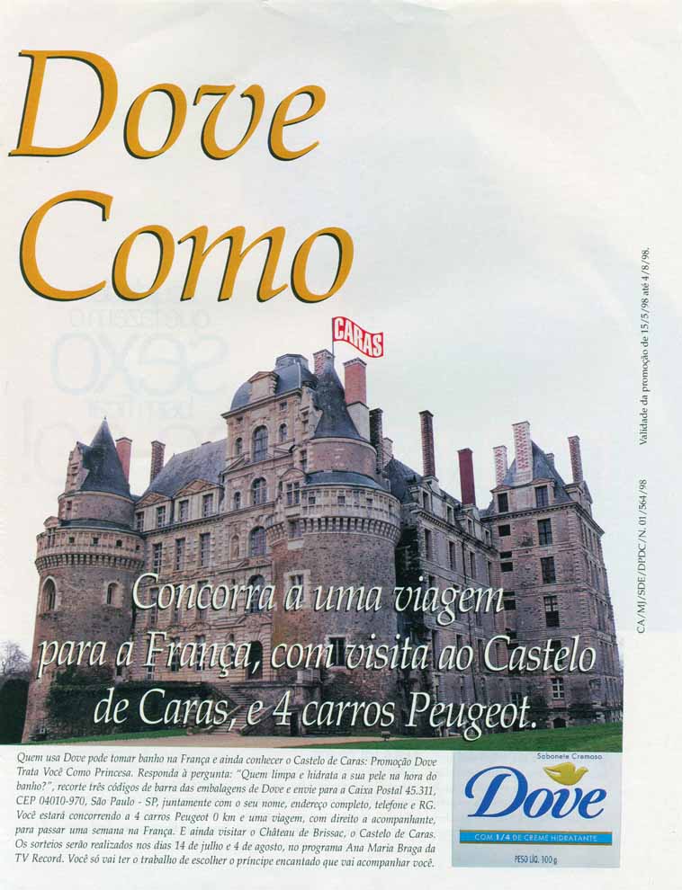 Promoção Dove Princesa